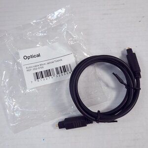Phonak TV Connector V2 TV Link Optical Toslink Audio Cable 90cm 3.5mm 052-0700